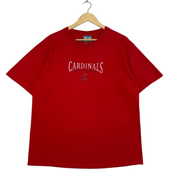 Vintage Lee St Louis Cardinals Spell Out Tee L - Picture 1 of 7